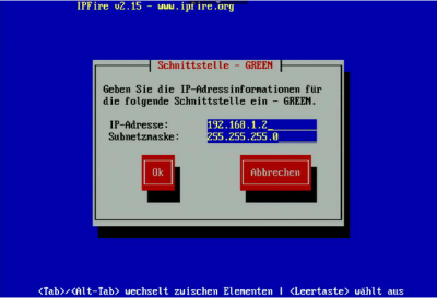 IPFire Green-IP